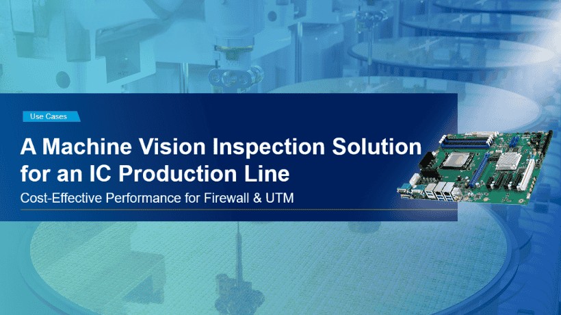 A Machine Vision Inspection Solution for an IC Production Line
